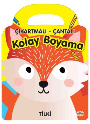 Tilki - Çıkartmalı-Çantalı Kolay Boyama %23 indirimli Kolektif