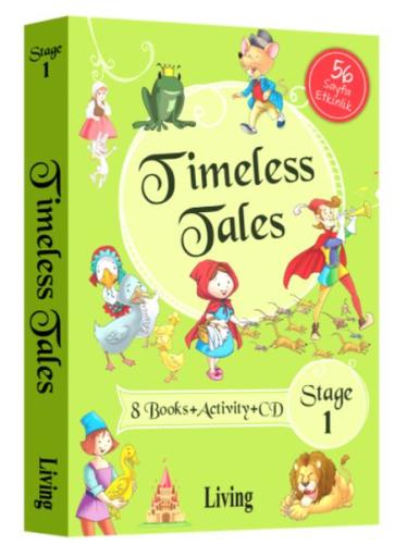 Timeless Tales Stage 1 (8 Books+Activity+Cd) %30 indirimli Kolektif