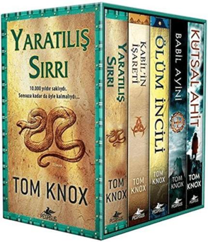 Tom Knox Macera Gerilim Serisi Kutulu Özel Set (5 Kitap) %15 indirimli