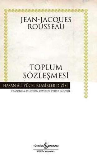 Toplum Sözleşmesi - Hasan Ali Yücel Klasikler (Ciltli) %31 indirimli J