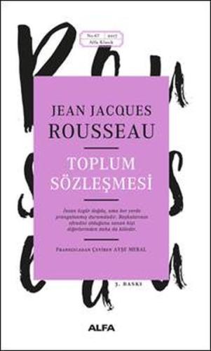 Toplum Sözleşmesi %10 indirimli Jean-Jacques Rousseau