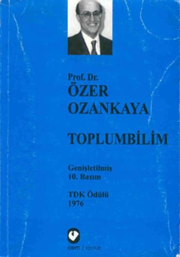 Toplumbilim Özer Ozankaya