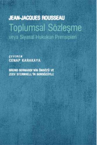 Toplumsal Sözleşme veya Siyasal Hukukun Prensipleri %10 indirimli Jean