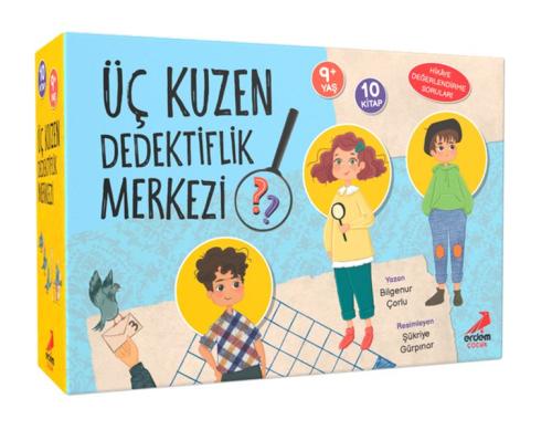 Üç Kuzen Dedektiflik Merkezi 10 Kitap Set %30 indirimli Bilgenur Çorlu