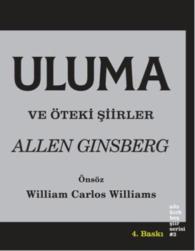 Uluma ve Öteki Şiirler (küçük boy) Allen Ginsberg