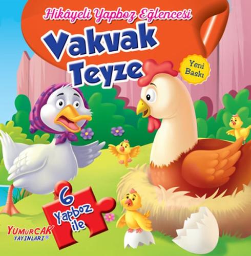 Vakvak Teyze - Hikayeli Yapboz Eğlencesi (6 Yapboz İle) %30 indirimli 