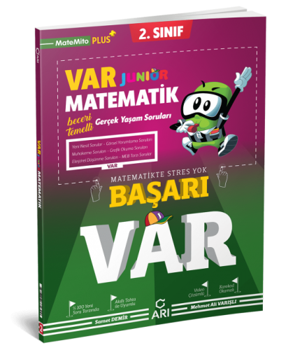 VAR Junior Matematik Soru Bankası 2. Sınıf Samet DEMİR