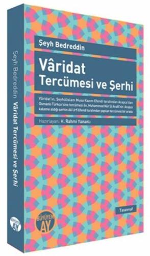 Varidat Tercümesi ve Şerhi Şeyh Bedreddin