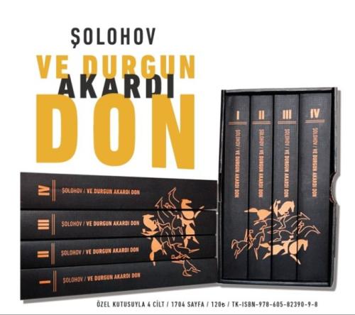 Ve Durgun Akardı Don Takım (4 Cilt) Mihail A. Şolohov