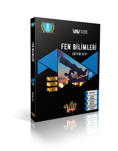 VİP 8.SINIF FEN BİLİMLERİ EĞİTİM SETİ Kolektif