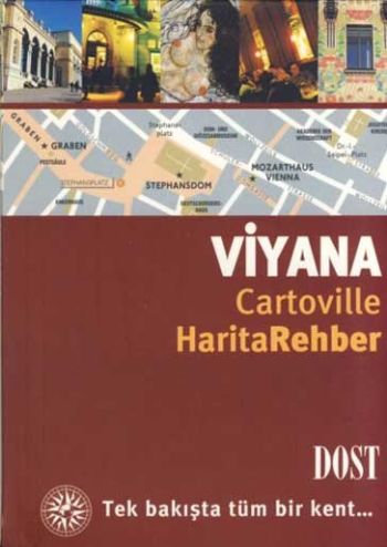 Viyana / Cartoville Harita Rehber %10 indirimli Serge Guillot