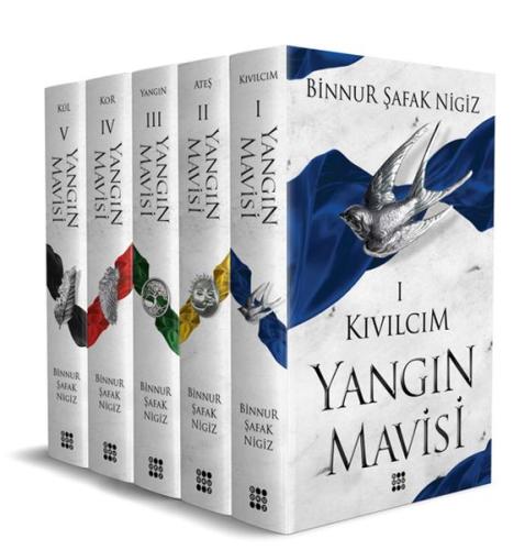 Yangın Mavisi Set %33 indirimli Binnur Şafak Nigiz