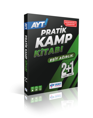 2023 AYT Eşit Ağırlık 2+1 Pratik Kamp Kitabı Kolektif