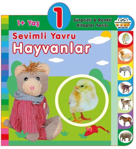 Yaş Sevimli Yavru Hayvanlar (1+Yaş) %23 indirimli Olala Books