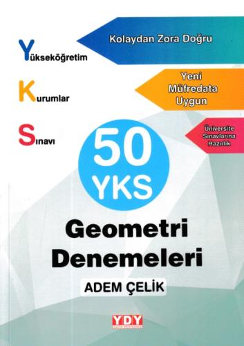 Yayın Dünyamız YKS 50 Geometri Denemeleri Adem Çelik