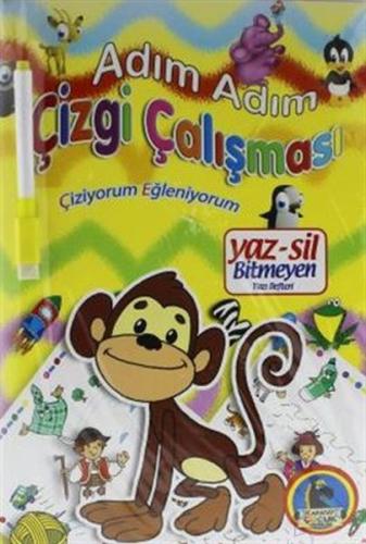 Yaz-Sil Çizgi Çalışması Bitmeyen Yazı Defteri Komisyon