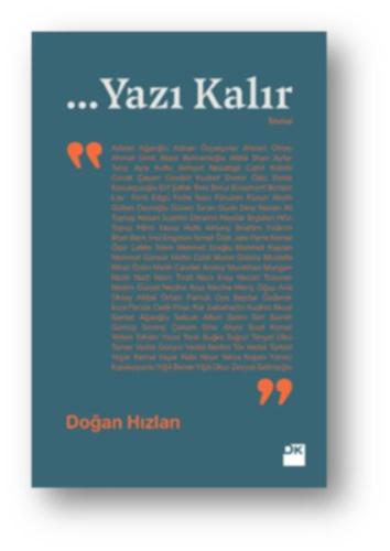 ...Yazı Kalır %10 indirimli Doğan Hızlan