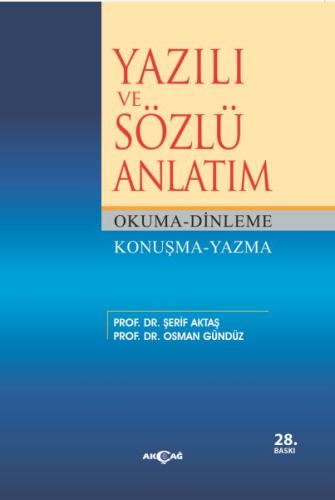 Yazılı ve Sözlü Anlatım %15 indirimli Osman Gündüz