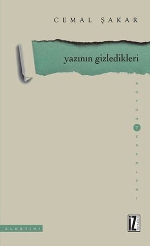 Yazının Gizledikleri %15 indirimli Cemal Şakar