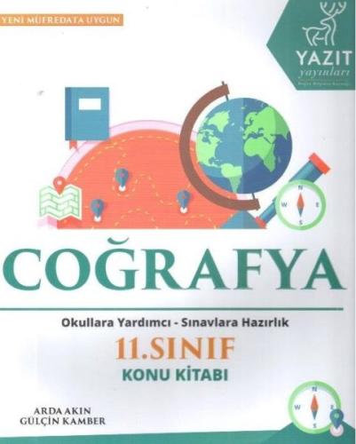 Yazıt 11. Sınıf Coğrafya Konu Kitabı %16 indirimli Gülçin Kamber