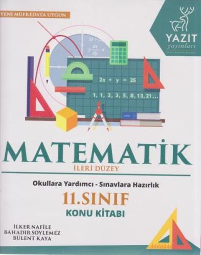 Yazıt 11. Sınıf İleri Düzey Matematik Konu Kitabı %16 indirimli Bahadı