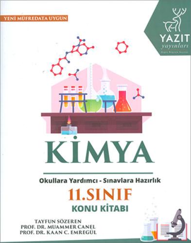 Yazıt 11. Sınıf Kimya Konu Kitabı (Yeni) %16 indirimli Tayfun Sözeren 