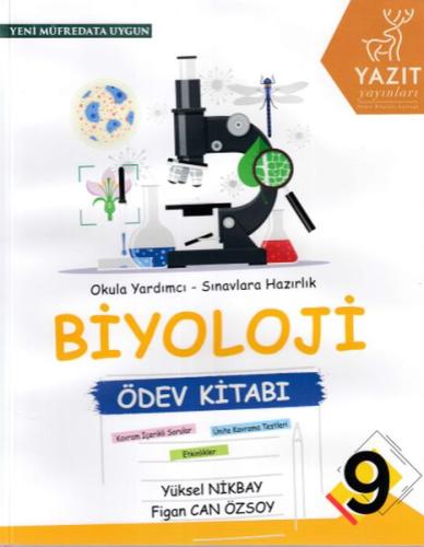 Yazıt 9. Sınıf Biyoloji Ödev Kitabı %16 indirimli Yüksel Nikbay Figan 