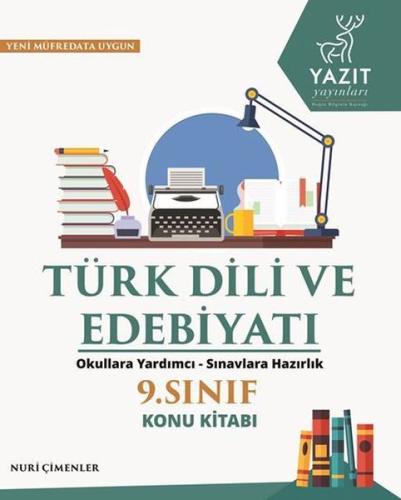 Yazıt 9. Sınıf Türk Dili ve Edebiyatı Konu Kitabı %16 indirimli Nuri Ç