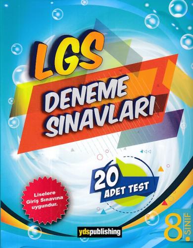 YDS 8. Sınıf LGS Deneme Sınavları 20 Adet Test Komisyon