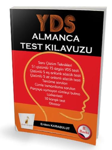 YDS Almanca Test Kılavuzu %18 indirimli Erdem Karabulut