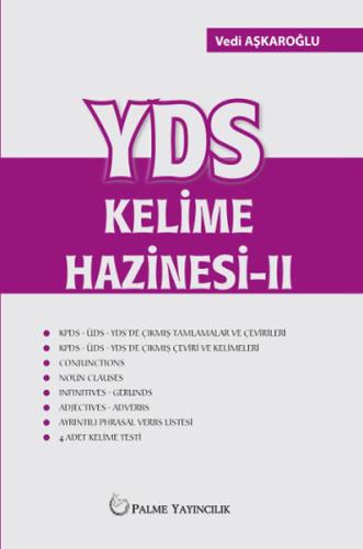 YDS Kelime Hazinesi 2 %20 indirimli Vedi Aşkaroğlu