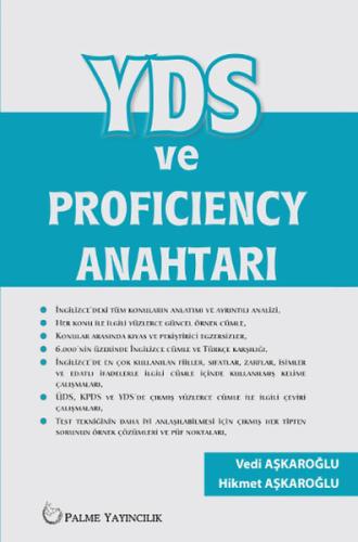 YDS ve Proficiency Anahtarı %20 indirimli Vedi Aşkaroğlu