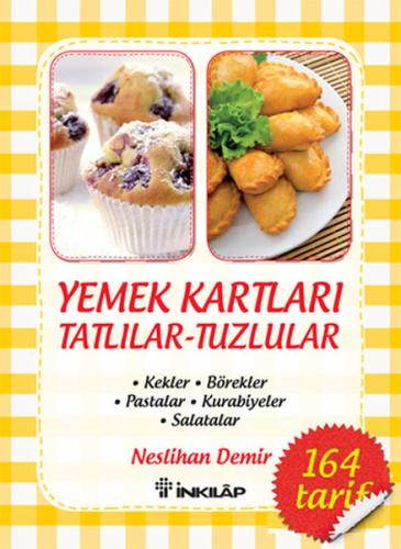 Yemek Kartları - Tatlılar Tuzlular %15 indirimli Neslihan Demir