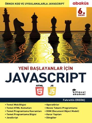 Yeni Başlayanlar için JavaScript %20 indirimli Fahrettin Erdinç