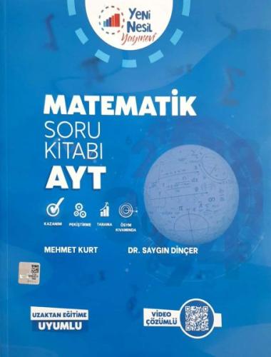 Yeni Nesil AYT Matematik Soru Bankası (Yeni) %15 indirimli Mehmet Kurt