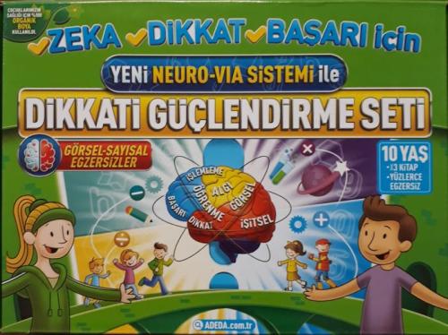 Dikkati Güçlendirme Seti 4. Sınıf – 10 Yaş-Neuro-Via %25 indirimli Doç