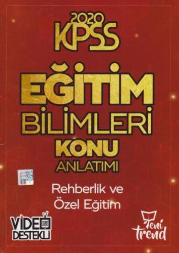 Yeni Trend 2020 KPSS Eğitim Bilimleri Konu Anlatımı Set (6 Kitap) Komi