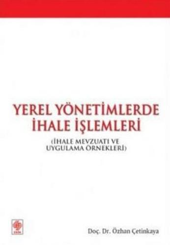 Yerel Yönetimlerde İhale İşlemleri Özhan Çetinkaya