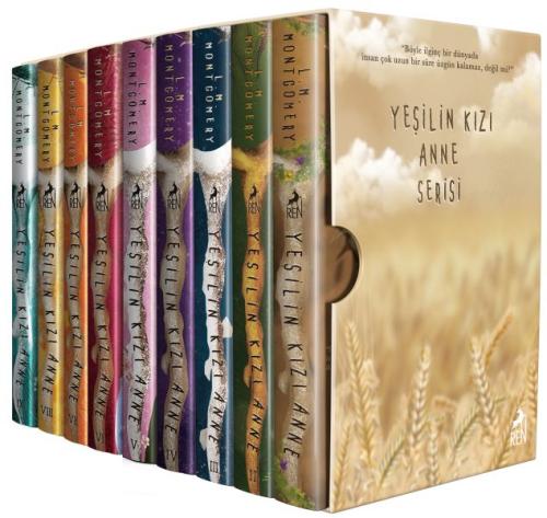 Yeşilin Kızı Anne 9 Kitap Kutulu Set (Ciltli) %30 indirimli L.M. Montg