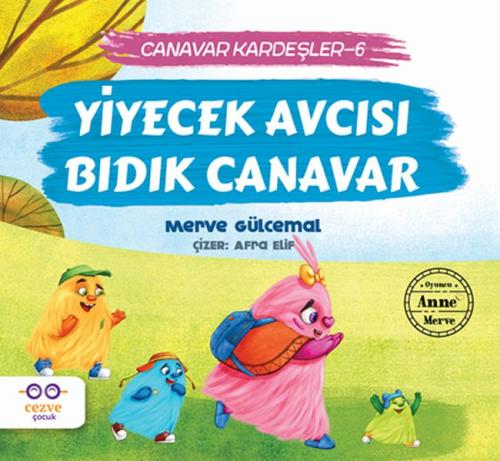 Yiyecek Avcısı Bıdık Canavar - Canavar Kardeşler 6 %19 indirimli Merve