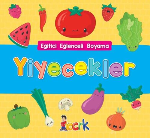 Yiyecekler - Eğitici Eğlenceli Boyama %20 indirimli Kolektif