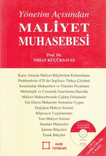 Yönetim Açısından Maliyet Muhasebesi (Cd li) Nihat Küçüksavaş