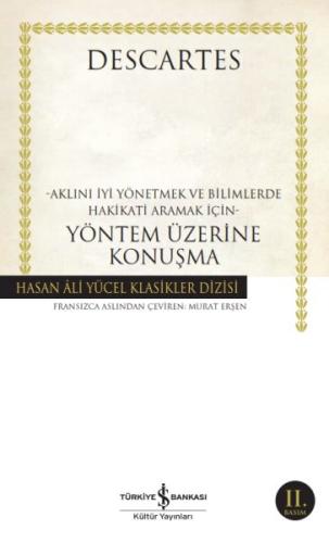 Yöntem Üzerine Konuşma - Hasan Ali Yücel Klasikleri %31 indirimli Rene