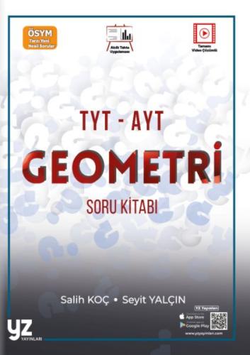 YZ Yayınları YKS TYT-AYT Geometri Soru Kitabı %10 indirimli