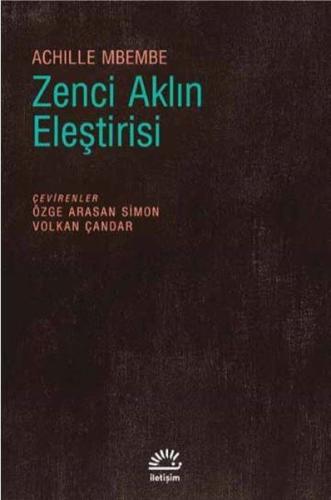 Zenci Aklın Eleştirisi %10 indirimli Achille Mbembe