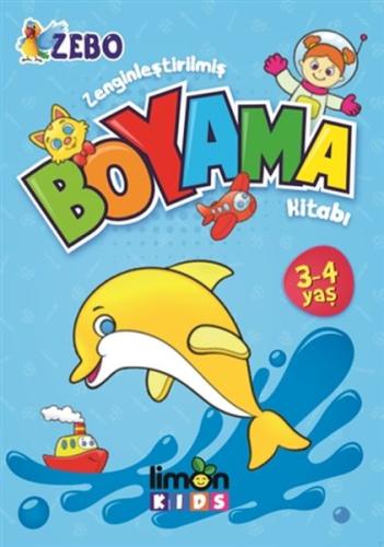 Zenginleştirilmiş Boyama Kitabı 3 - 4 Yaş %30 indirimli Kolektıf