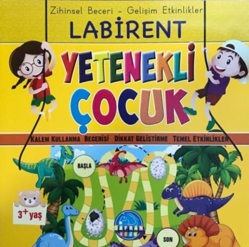 Zihinsel Beceri Gelişim Etkinlikleri Labirent Yetenekli Çocuk 3+ Kolek